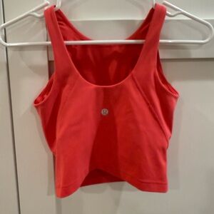 Lululemon align Tank Top lip gloss pink